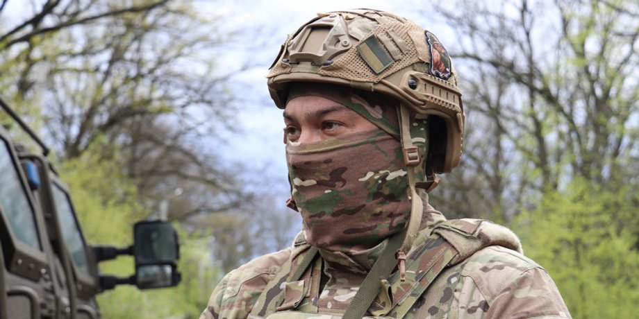 Гвардеец, Спартан, разведка, военнослужащий, Нацгвардия, война в Украине