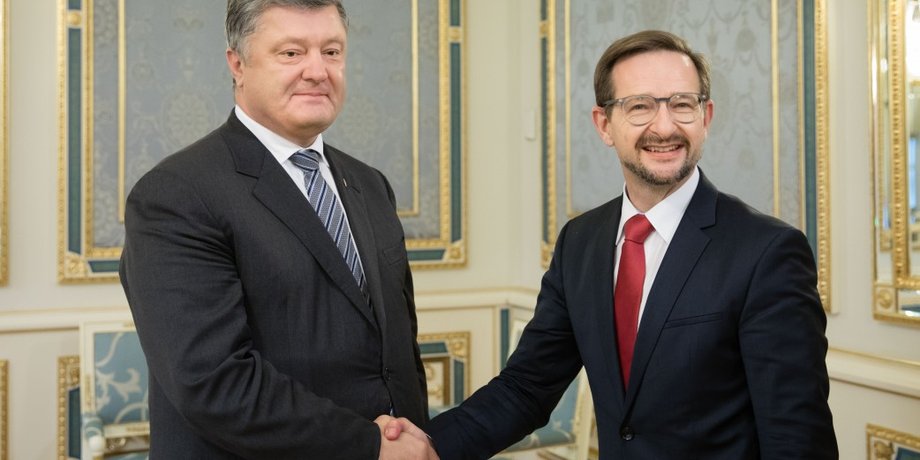 Петр Порошенко и Томас Гремингер / Фото: president.gov.ua