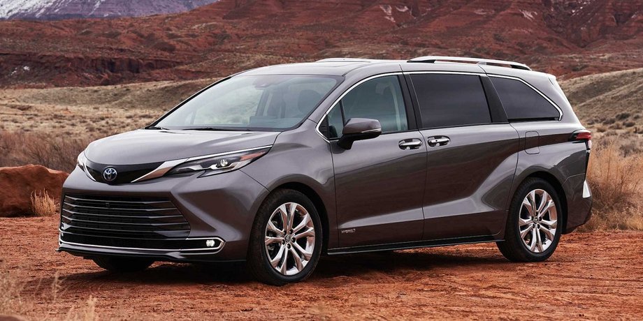 Toyota Sienna 2021, новая Toyota Sienna, безопасность авто, безопасность задних пассажиров