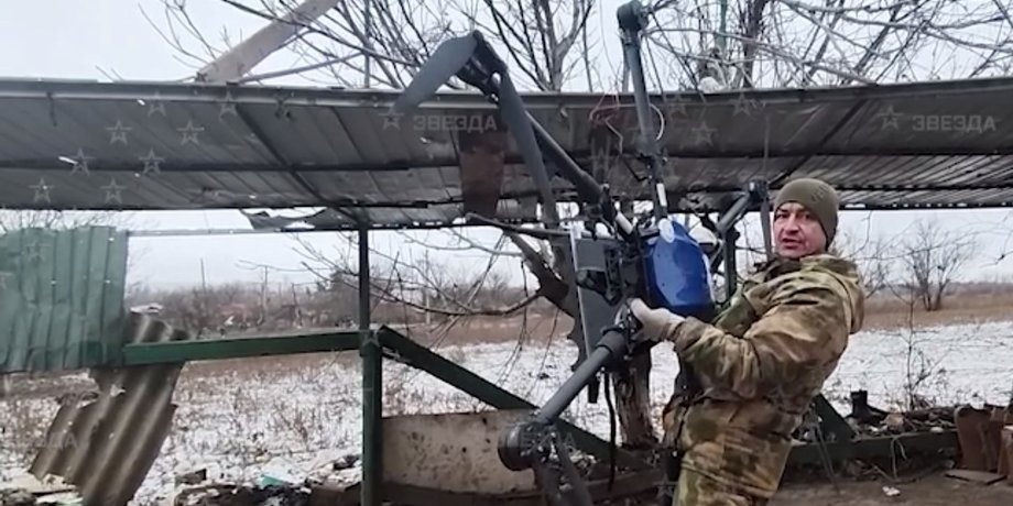 Ігор Лапік з дроном ЗСУ