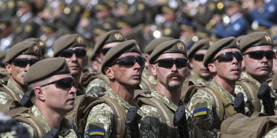 Военный парад в Киеве