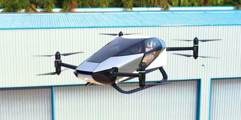 XPeng Voyager X2, летающее такси XPeng, воздушное такси XPeng, летающее такси, воздушное такси