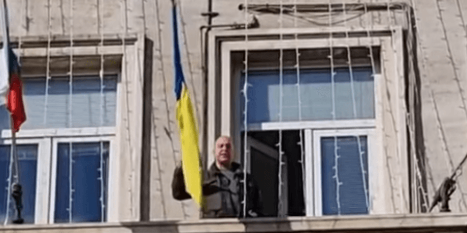 Болгария, София, флаг, Украина, муниципалитет, политик, Атанас Стефанов, видео