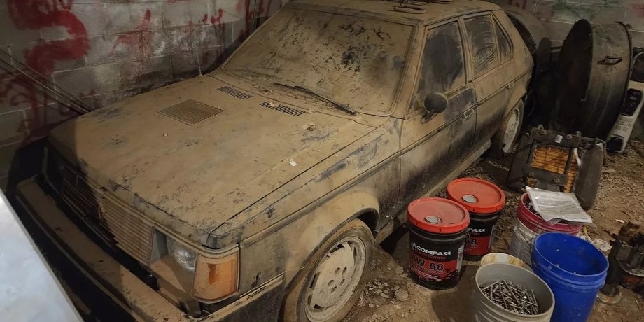 Shelby Omni GLH-S, Dodge Omni Shelby GLH-S, Shelby GLH-S, Dodge Omni, заброшенные авто