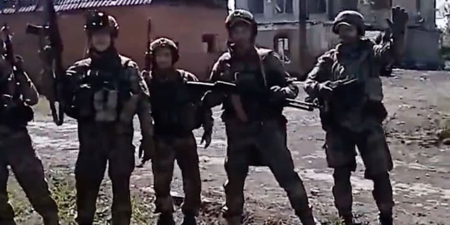 российские военные