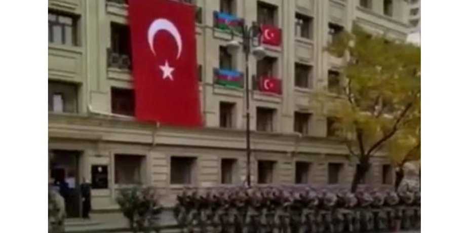Азербайджан, Турция, парад победы