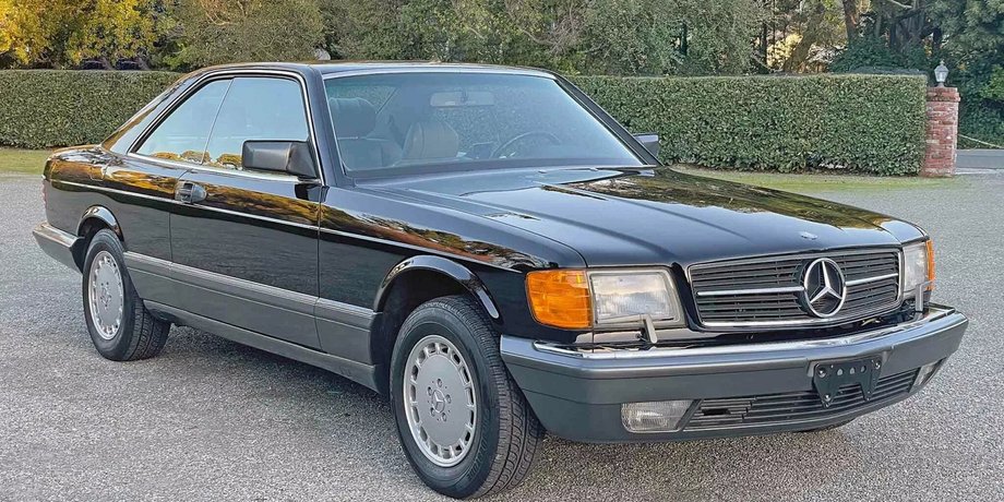 Mercedes W126, Mercedes 560 SEC, купе Mercedes, капсула времени