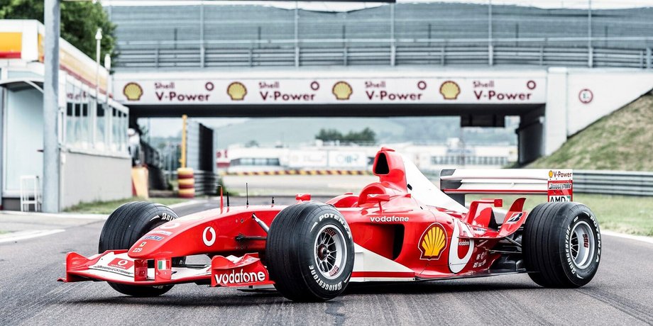 Ferrari F2003 GA, Ferrari F2003, авто Михаэля Шумахера, авто Шумахера, болид Михаэля Шумахера, болид Шумахера