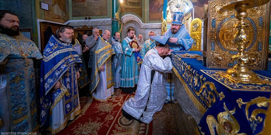Михаил Добкин Онуфрий церковь сан диакон УПЦ МП хиротония