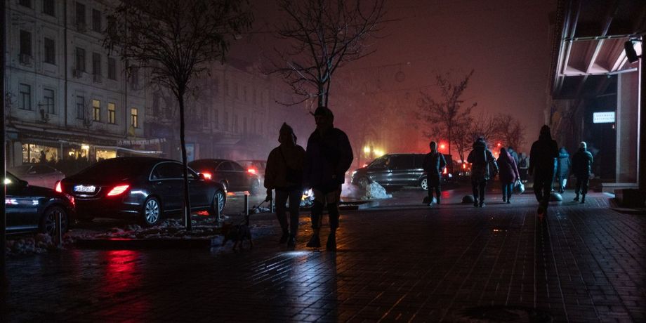 Отключения света в Киеве, фото