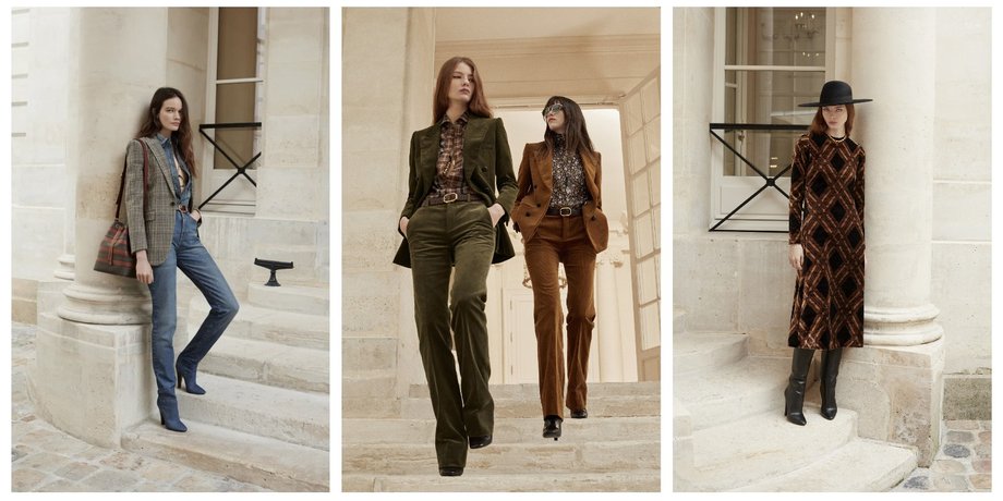 Saint Laurent , новая коллекция, осенняя коллекция, коллаж