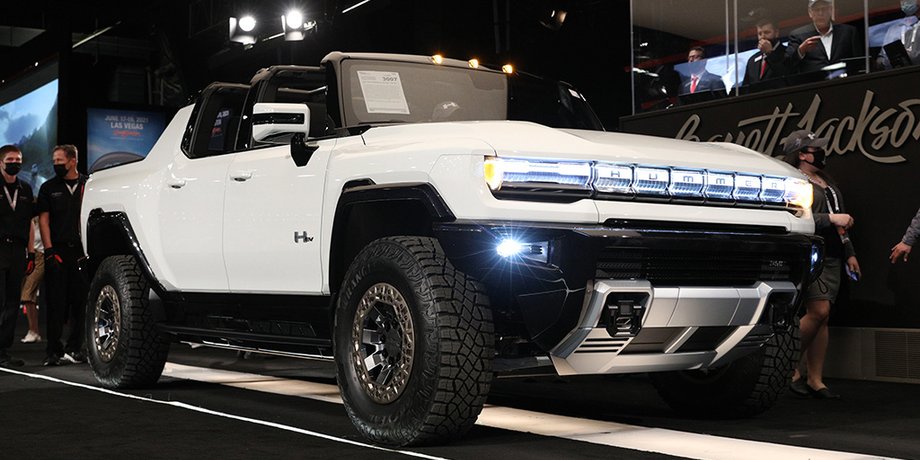 Hummer, GMC Hummer EV, электрический пикап GMC Hummer