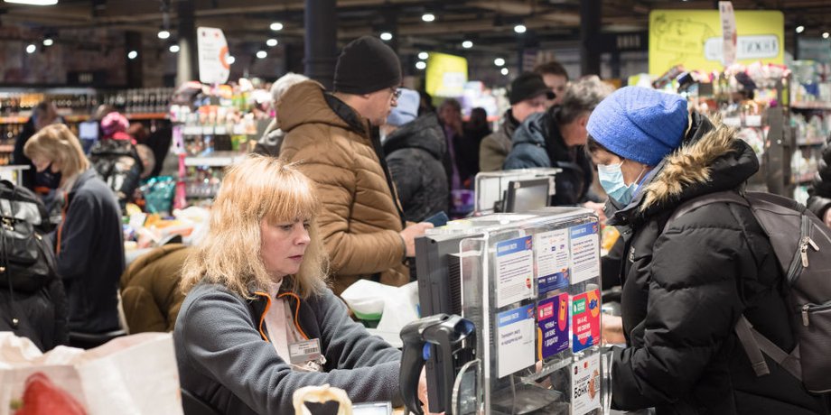 супермаркет, цены на продукты, как растут цены, подорожание цен на продукты, инфляция в Украине