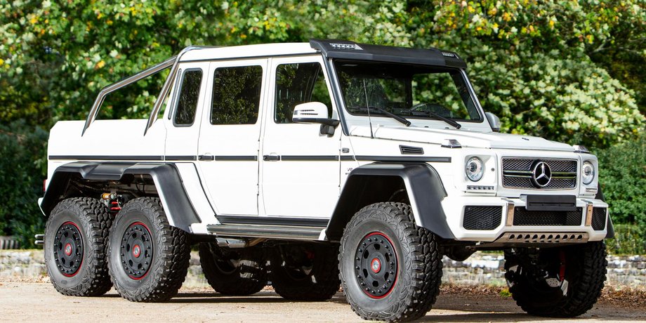 Mercedes-Benz G63 AMG 6X6, Mercedes G63 AMG 6X6, шестиколесный Гелендваген, Mercedes G-Class 6X6