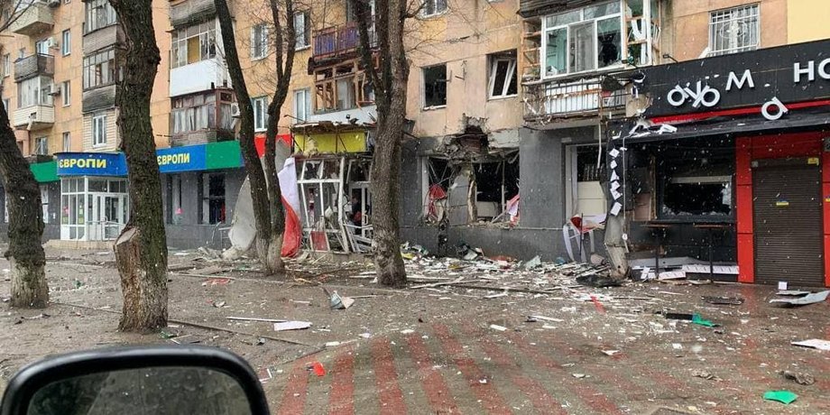 Мариуполь обстрелы вторжение оккупанты блокада Россия эвакуация