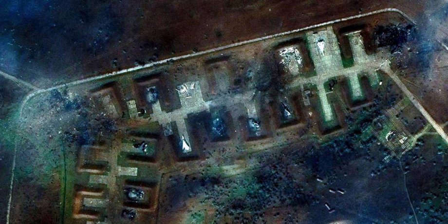 атака, взрывы, аэродром, военный объект, Крым, Крымский полуостров