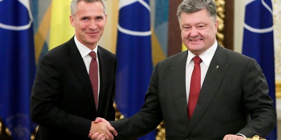 Петр Порошенко и Йенс Столтенберг / Фото: Пресс-служба президента