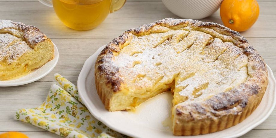 Лимонний пиріг, пиріг із лимоном, смачний пиріг із лимоном