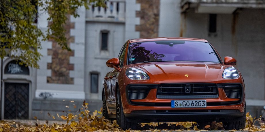 Porsche Macan S 2021, тест-драйв Варшава Польша, экстерьер Порше Макан 2021