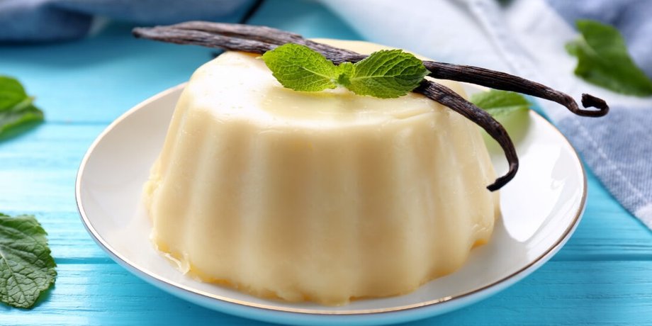 ванильный пудинг, вкусный десерт, простой рецепт пудинга