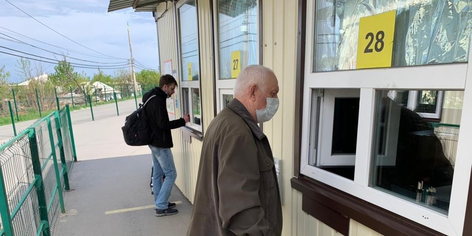 пункт пропуска, донбасс, ордло, фото