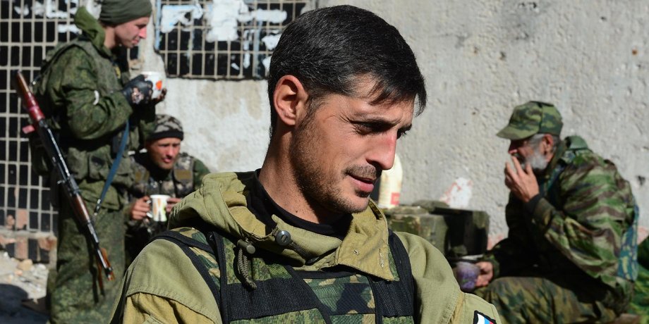 Боевик "Гиви" / Фото: korrespondent.net