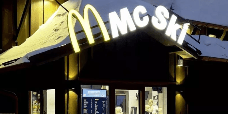 Уникальный McDonald’s в горах