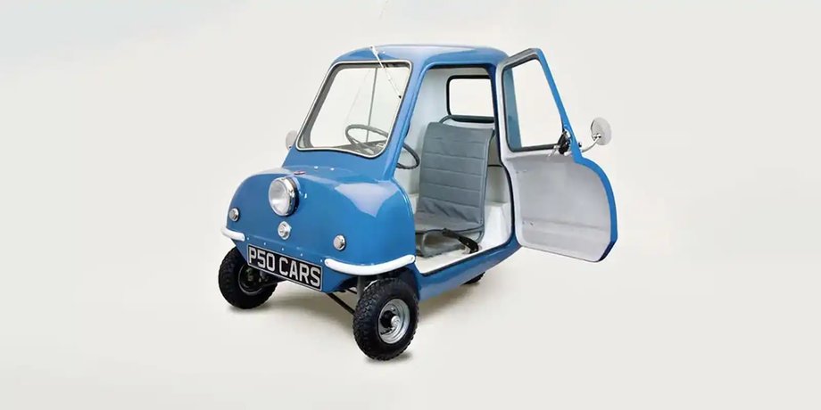 Peel, Peel P50, Авто, Автомобілі, Мікроавтомобілі, Розміри, Габарити, Фото, Електромобілі, Електрокари, Smart