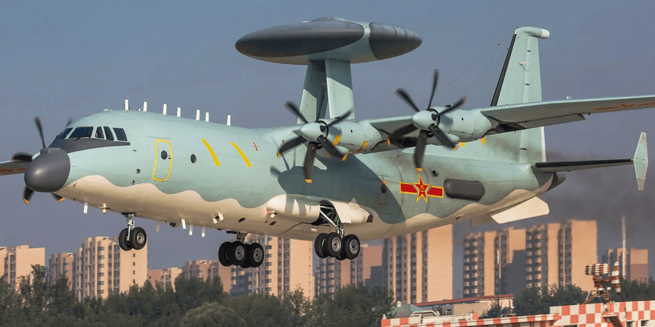 літак розвідник Китаю