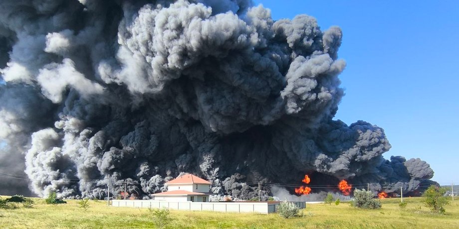 Пожар в Новосемейкино Пожар в Новосемейкино