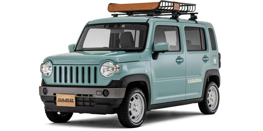 Suzuki Hustler, новый Suzuki Hustler, кроссовер Suzuki Hustler, тюнинг Suzuki Hustler