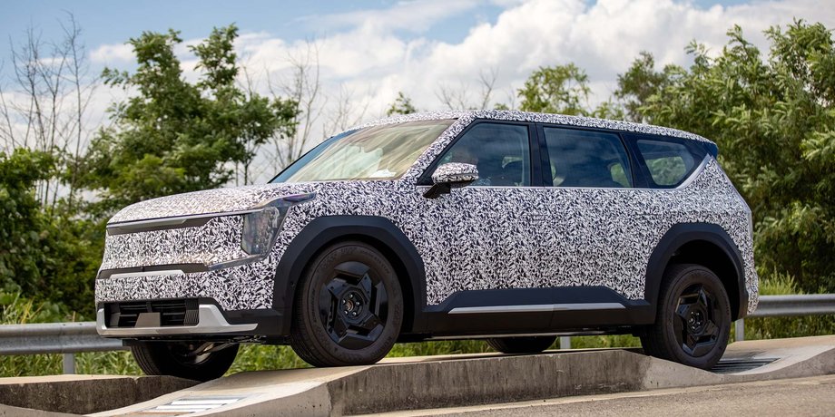 Новый Kia EV9, Kia EV9, электромобиль Kia, кроссовер Kia, электрокроссовер Kia, электрокар Kia