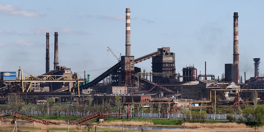 Азовсталь, завод Азовсталь, Маріуполь Азовсталь
