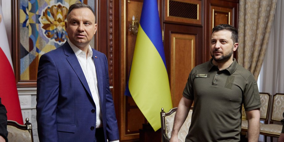 Анджей Дуда, Володимир Зеленський, Україна, Польща, фото