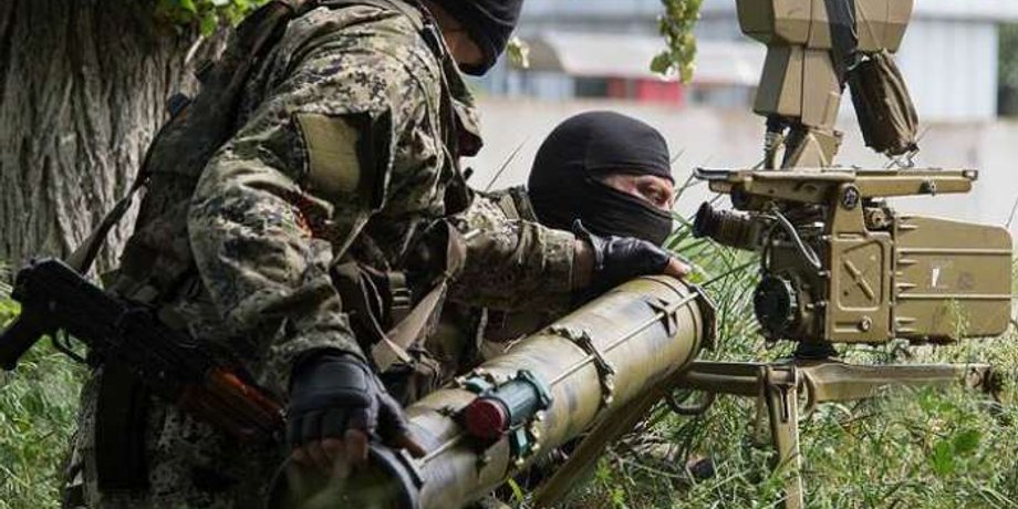 Боевики в Донбассе / Фото: uapress.info