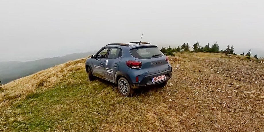 кроссовер дачия спринг, Dacia Spring, электромобиль Dacia Spring, кроссовер Dacia, электромобиль Renault