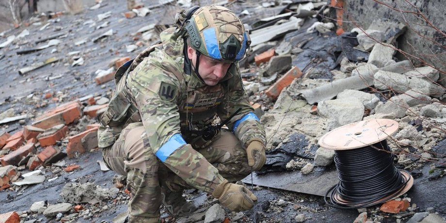 фото воїна-зв’язківця 22 ОМБр ЗСУ