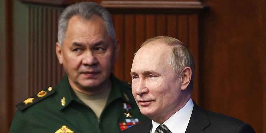 Сергій Шойгу та Володимир Путін, Шойгу та Путін, Путін із Шойгу, Шойгу з Путіним