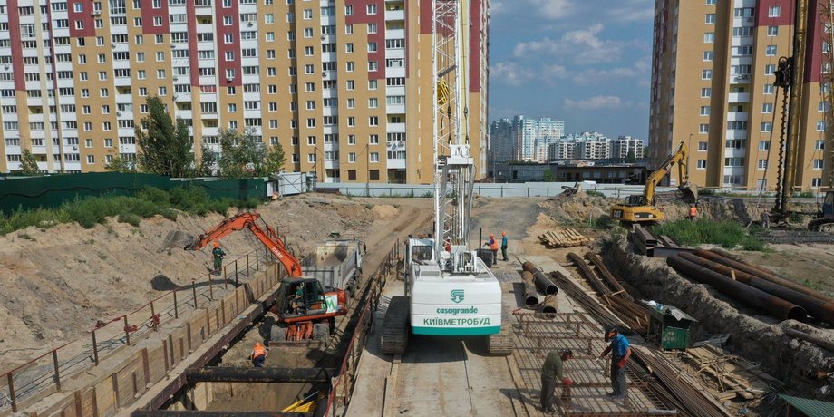 киев, метро, виноградарь, метро на Виноградарь