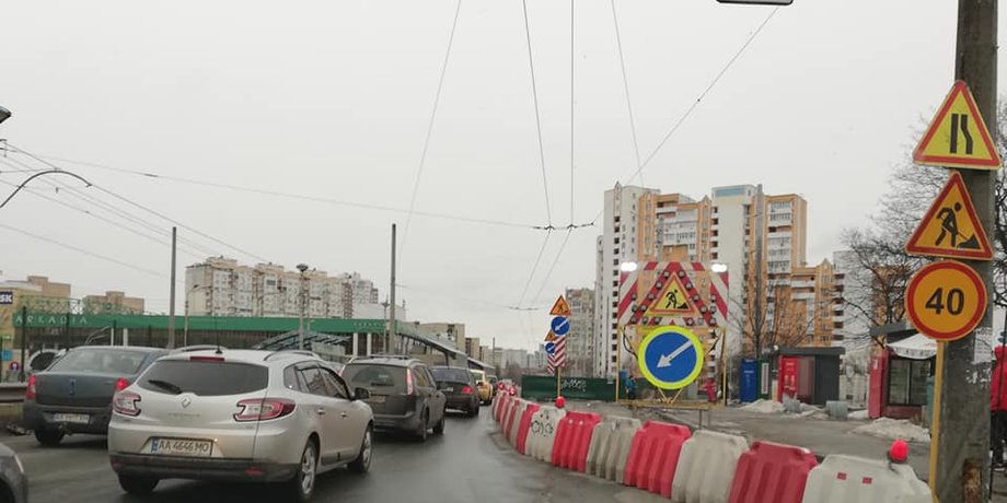Ремонт Індустріального моста в Києві
