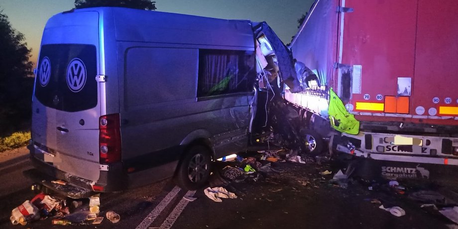 ДТП в Польше, в Польше разбился автобус с украинцами, авария в Польше, в Польше пострадали украинцы