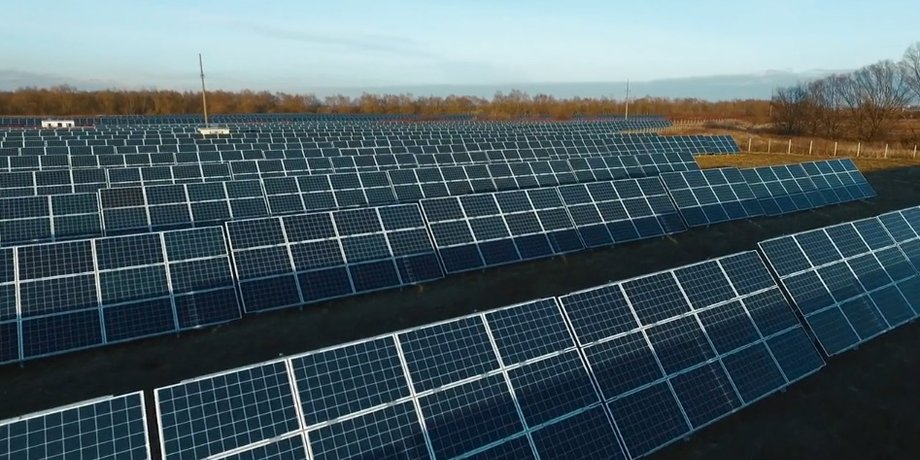 Солнечная электростанция на Тернопольщине / Фото: Ecotechnica.com.ua