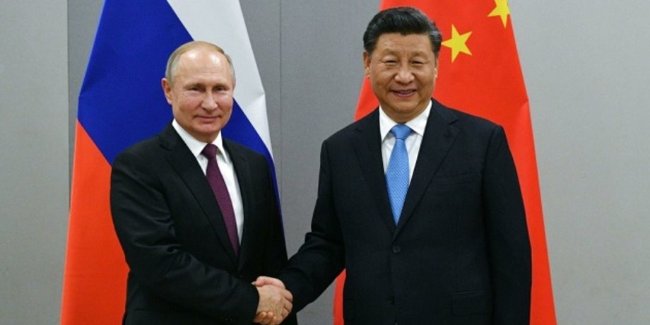 Лидер Китая Си Цзиньпин и президент РФ Владимир Путин