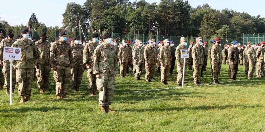 учения, военные, Rapid Trident, тризуб, минобороны, США, операция