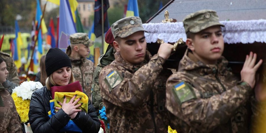 Похорон, військовий, Львів, втрати, загиблі, війна в Україні, фото