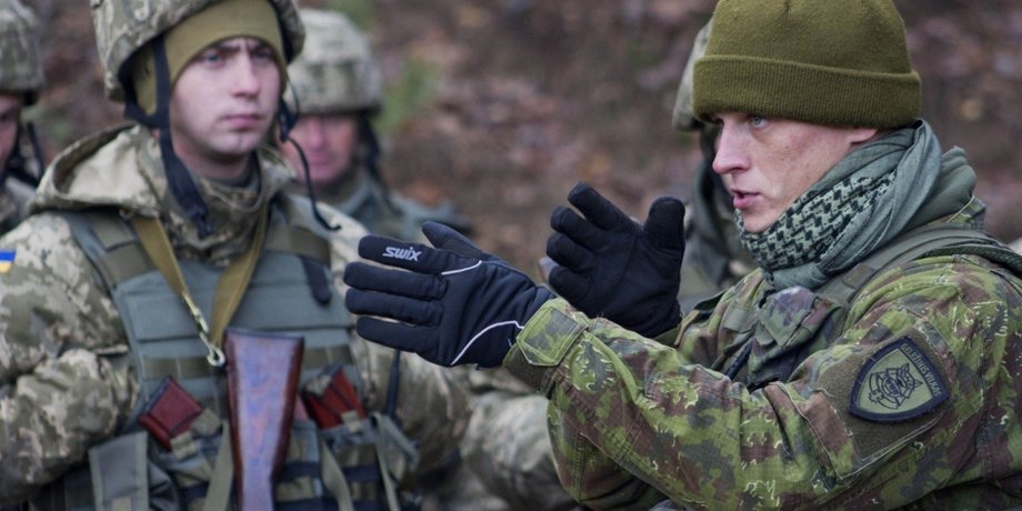 Литовский военный инструктор / Фото: ru.delfi.lt