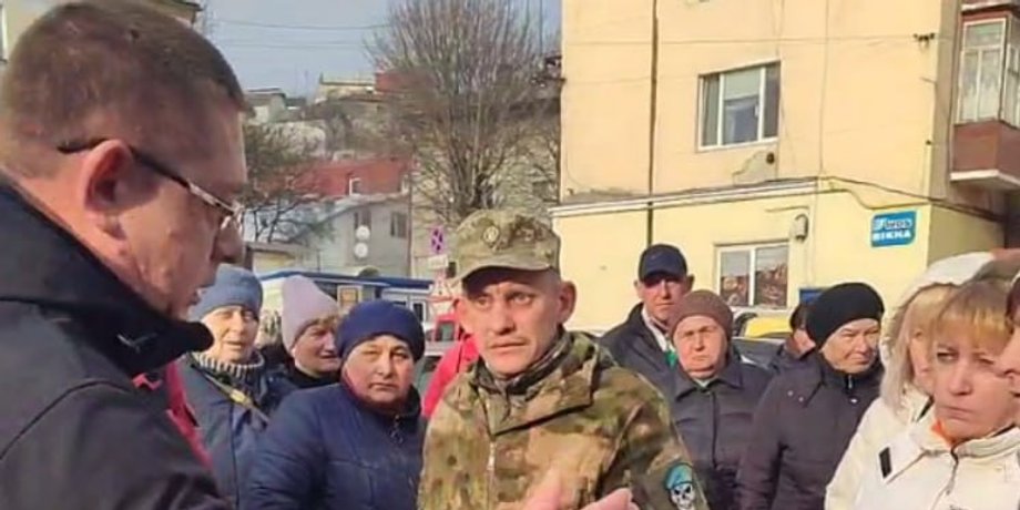 Зібрання у Бучачі, Бучач протести, Тернопільщина протести, Тернопільщина смерть ТЦК, Бучач випадок ТЦК, Бучач епілепсія ТЦК