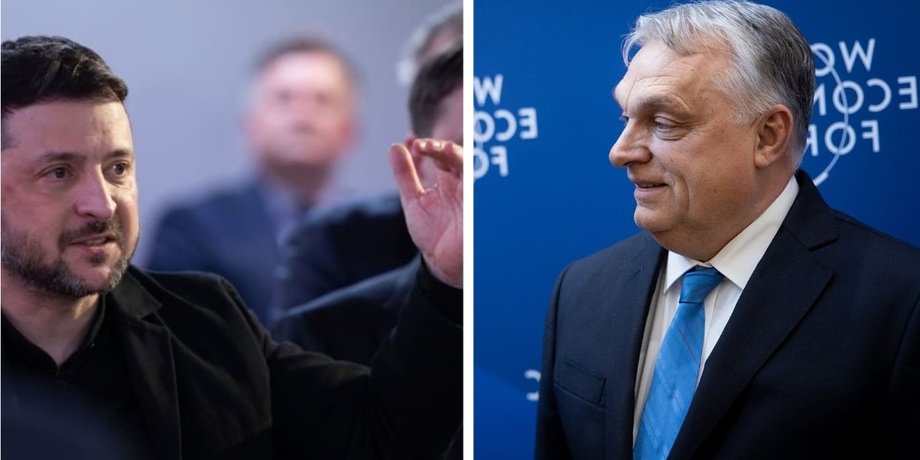 Перепалка Орбана и Зеленского