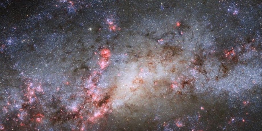 Столкнувшиеся галактики / Фото: ESA