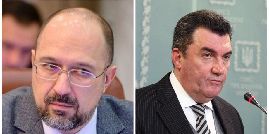 данілов, олексій данілов, Шмигаль, денис Шмигаль